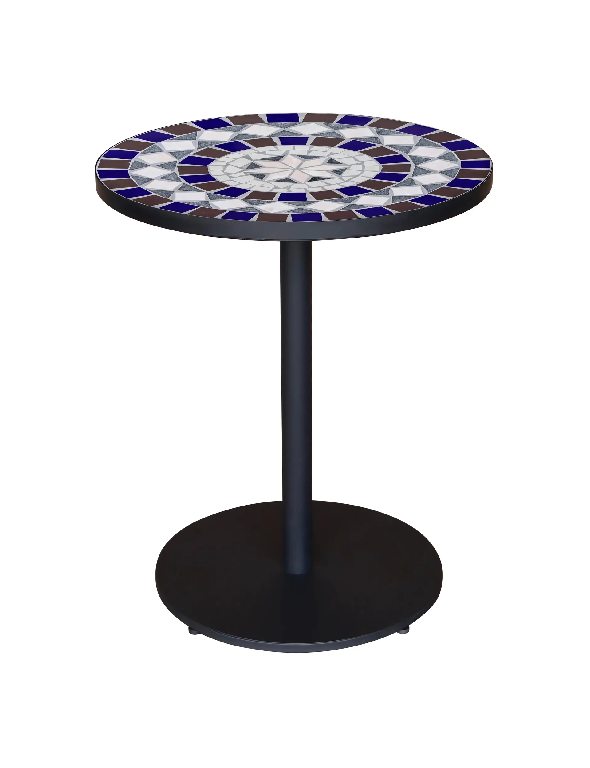 Mosaikbord Ø60xH72 cm