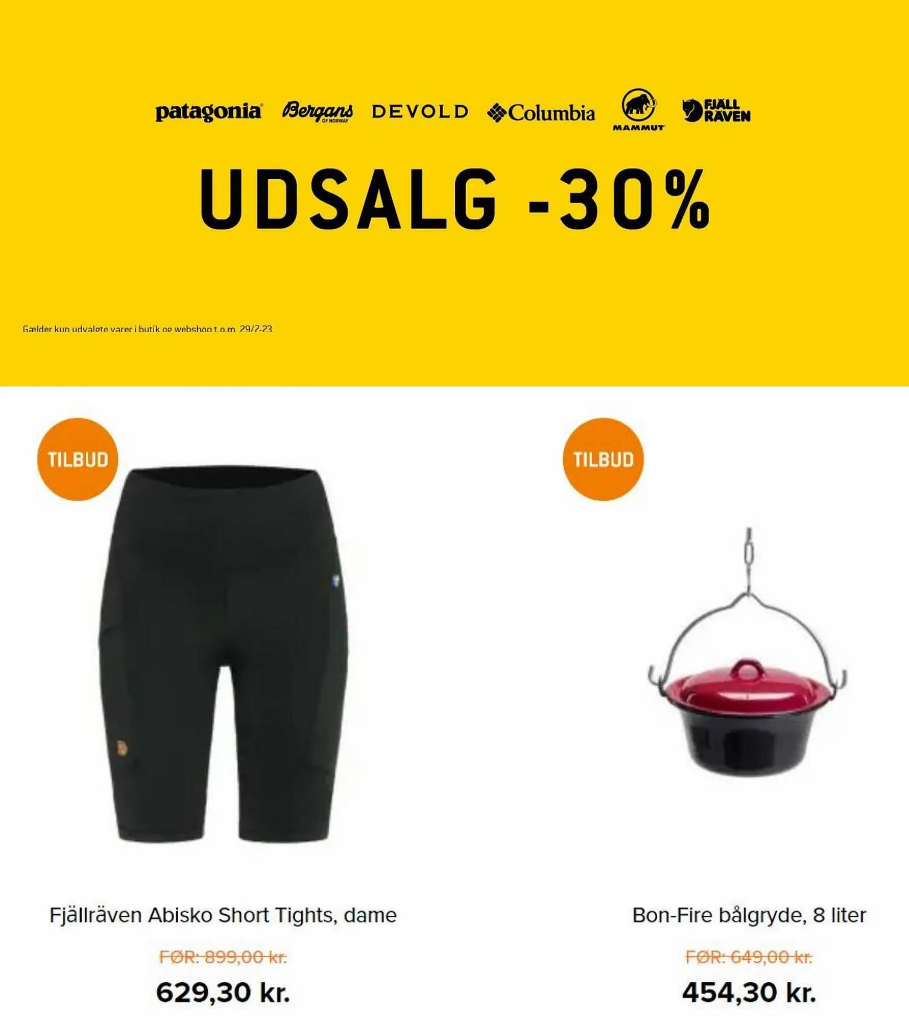 Spejder Sport tilbudsavis Gyldig indtil 5. juli - 29. juli 2023 - tilbudsavis side 7