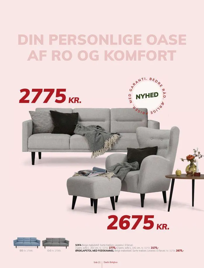 Daells Bolighus Inspiration til spisestuen Gyldig indtil 19. juli - 2. august 2024 - tilbudsavis side 21