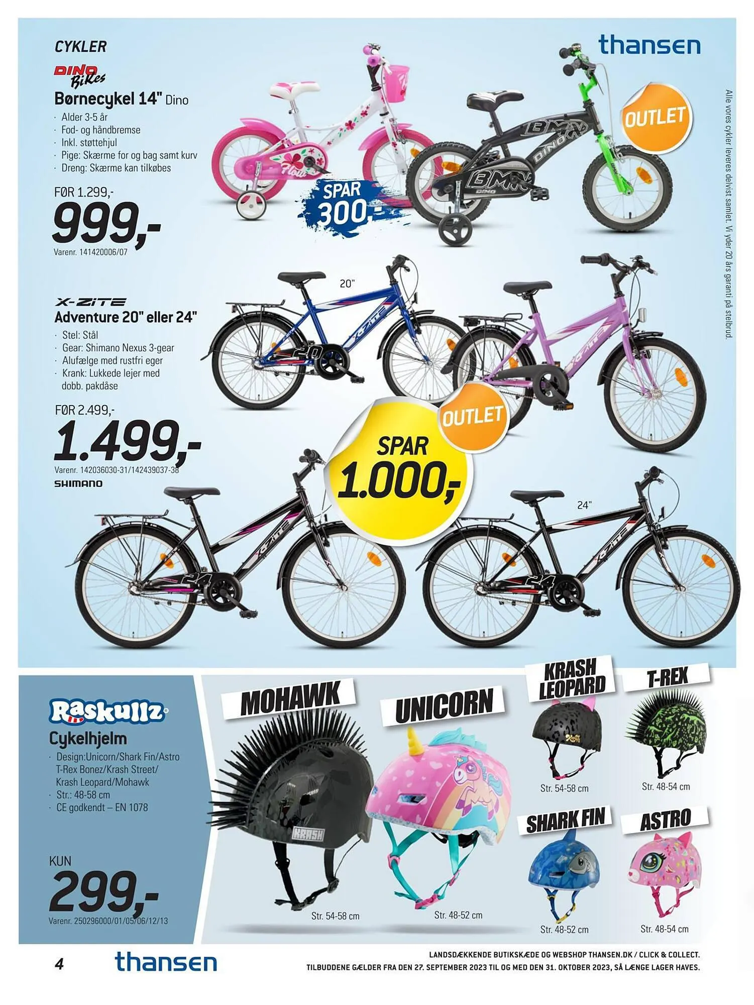 Thansen tilbudsavis Gyldig indtil 26. september - 31. oktober 2023 - tilbudsavis side 4