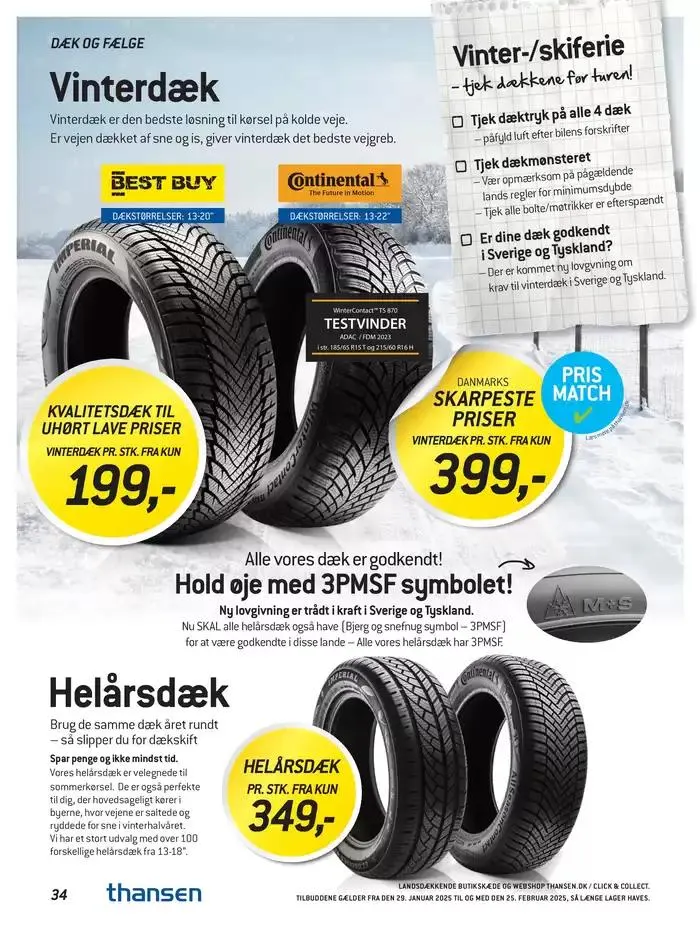 Aktuell kundeavis Thansen Gyldig indtil 29. januar - 25. februar 2025 - tilbudsavis side 34