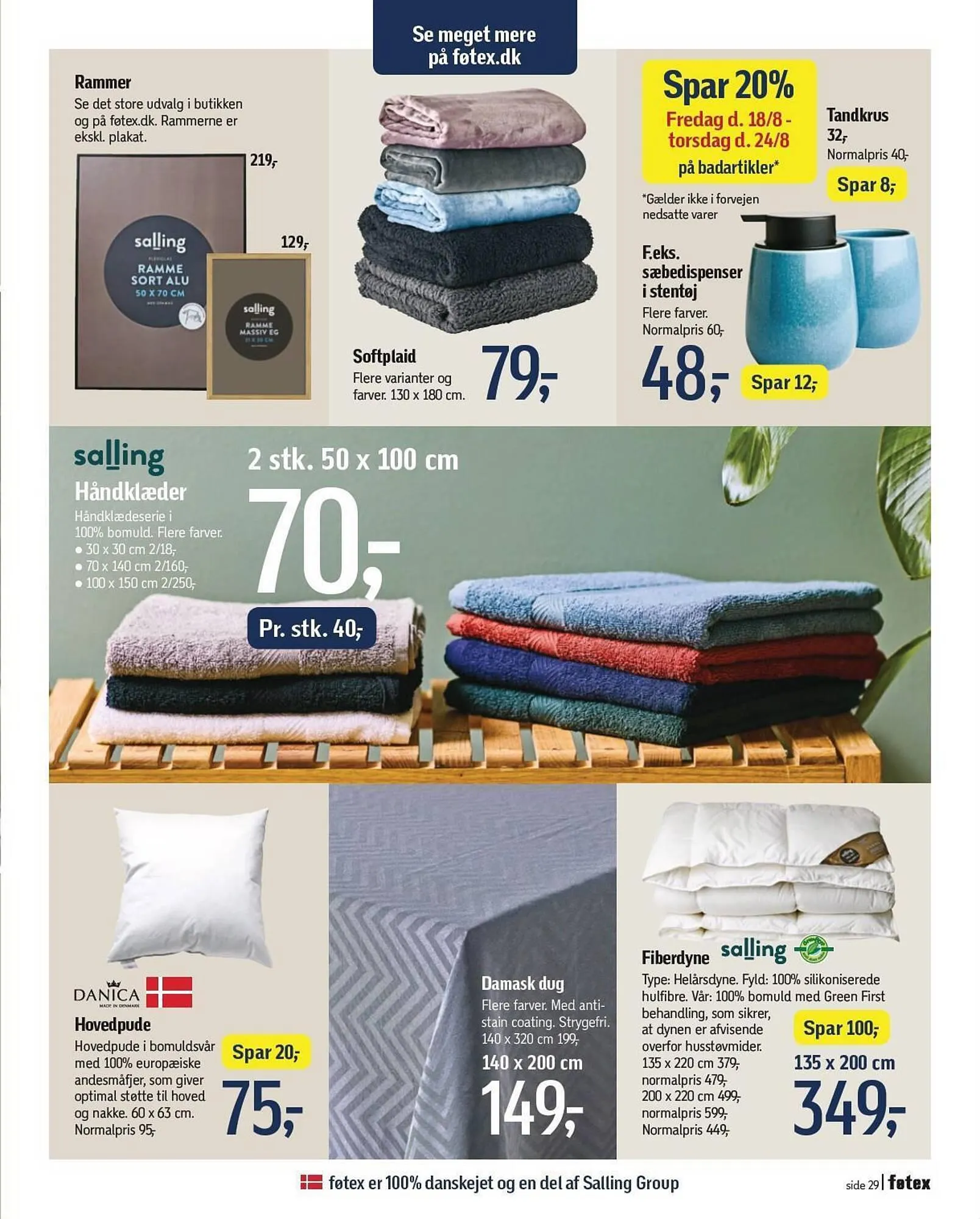 Føtex tilbudsavis Gyldig indtil 18. august - 31. august 2023 - tilbudsavis side 33