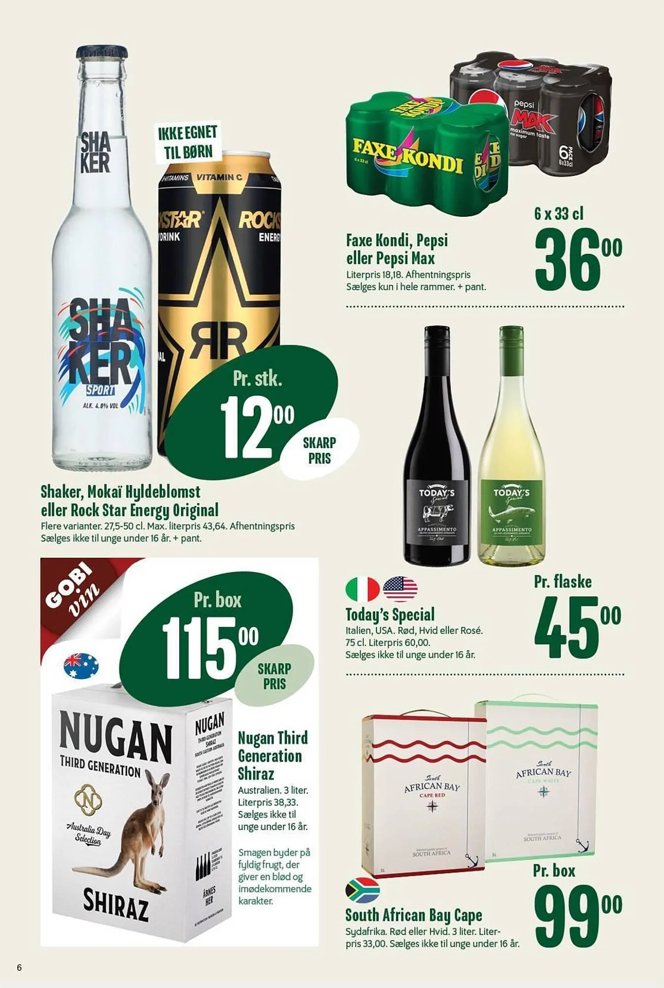 Min Købmand tilbudsavis Gyldig indtil 22. juli - 28. juli 2023 - tilbudsavis side 6