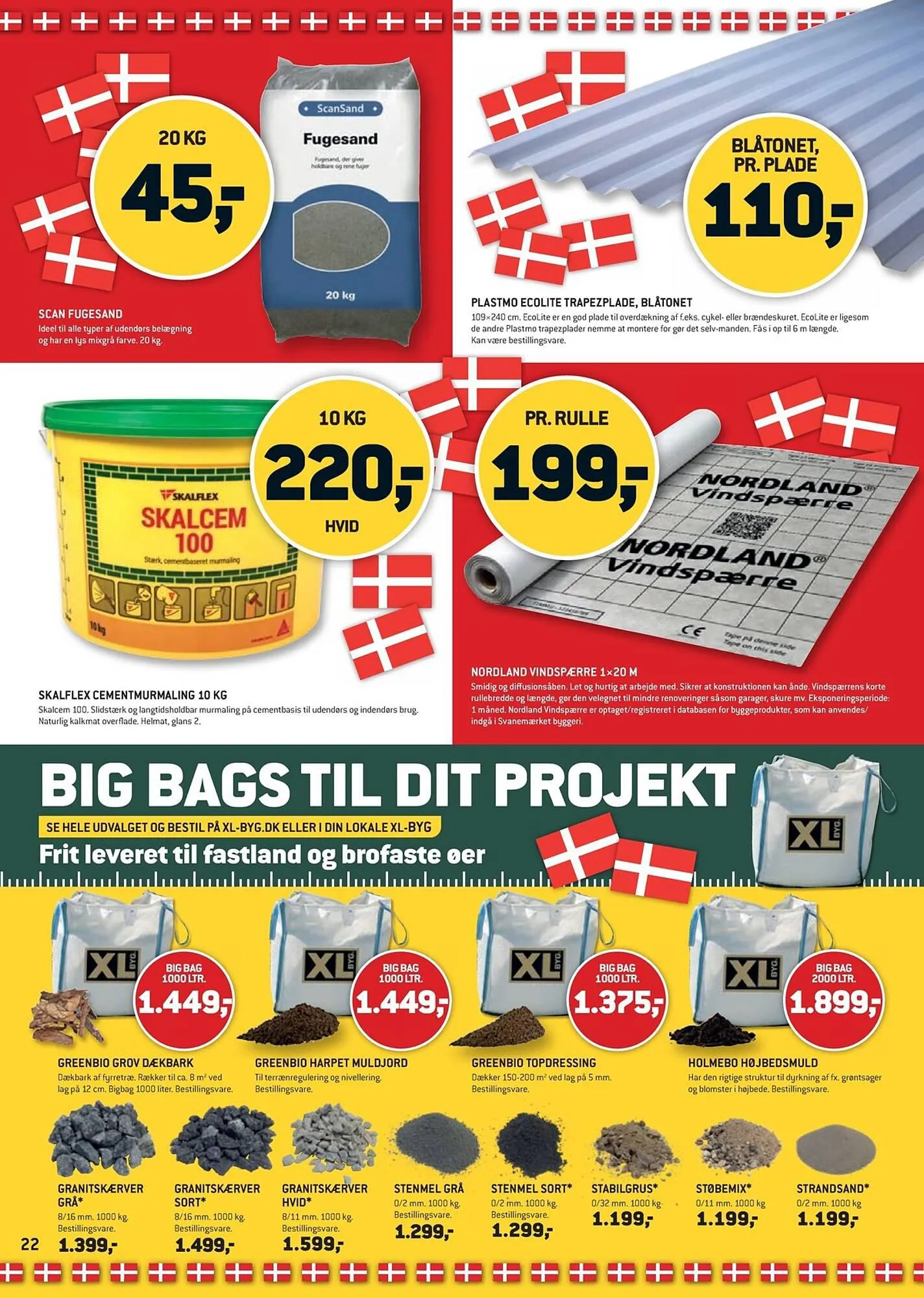 XL-BYG tilbudsavis Gyldig indtil 1. september - 7. september 2023 - tilbudsavis side 22