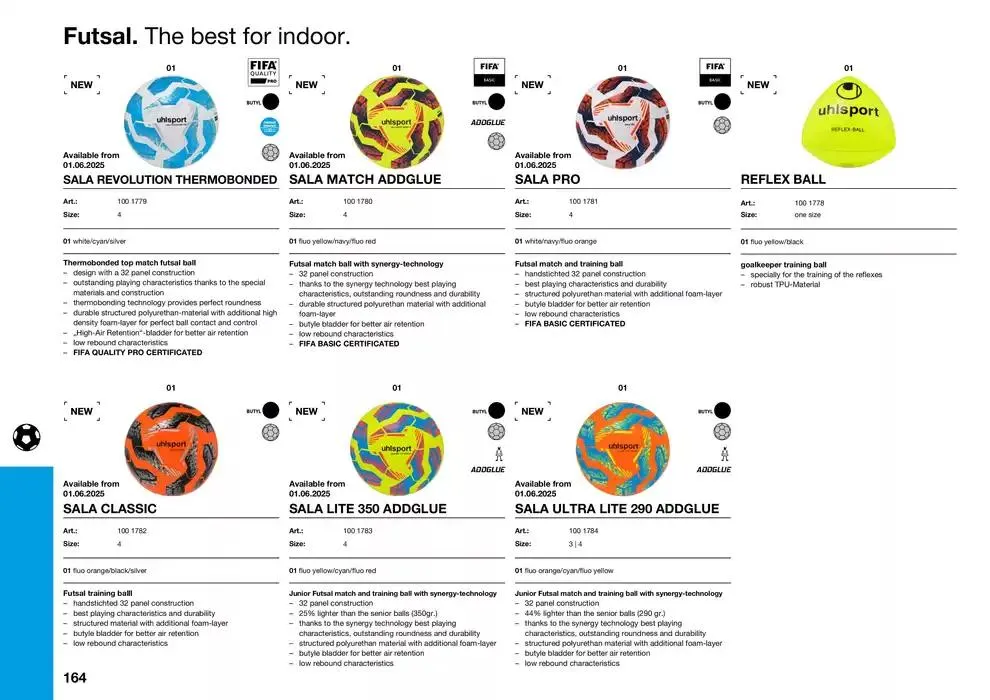 Uhlsport Gyldig indtil 5. februar - 31. december 2025 - tilbudsavis side 164