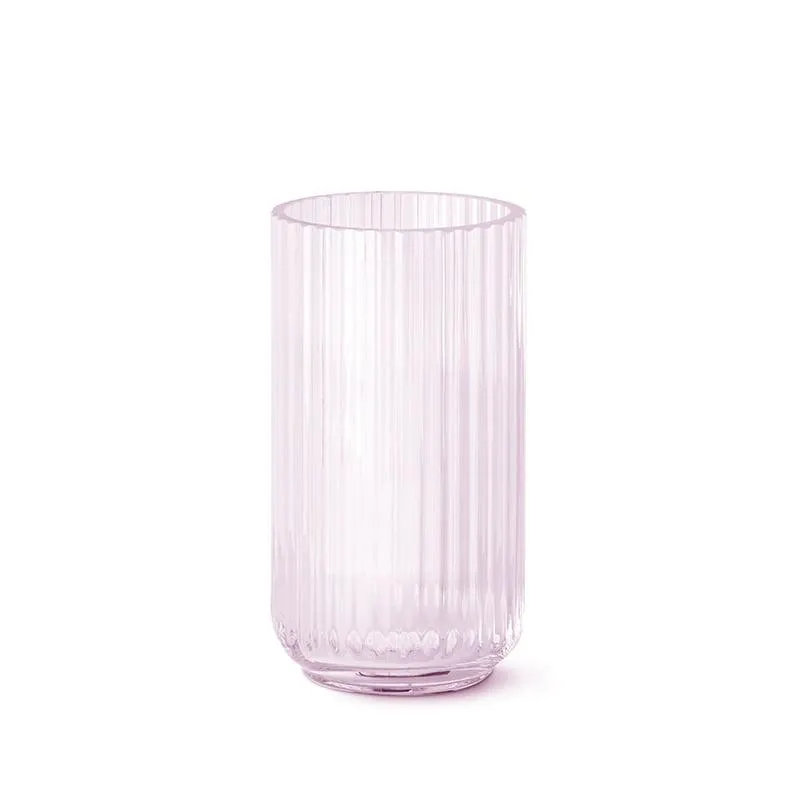 Lyngby vase pink glas 20 cm