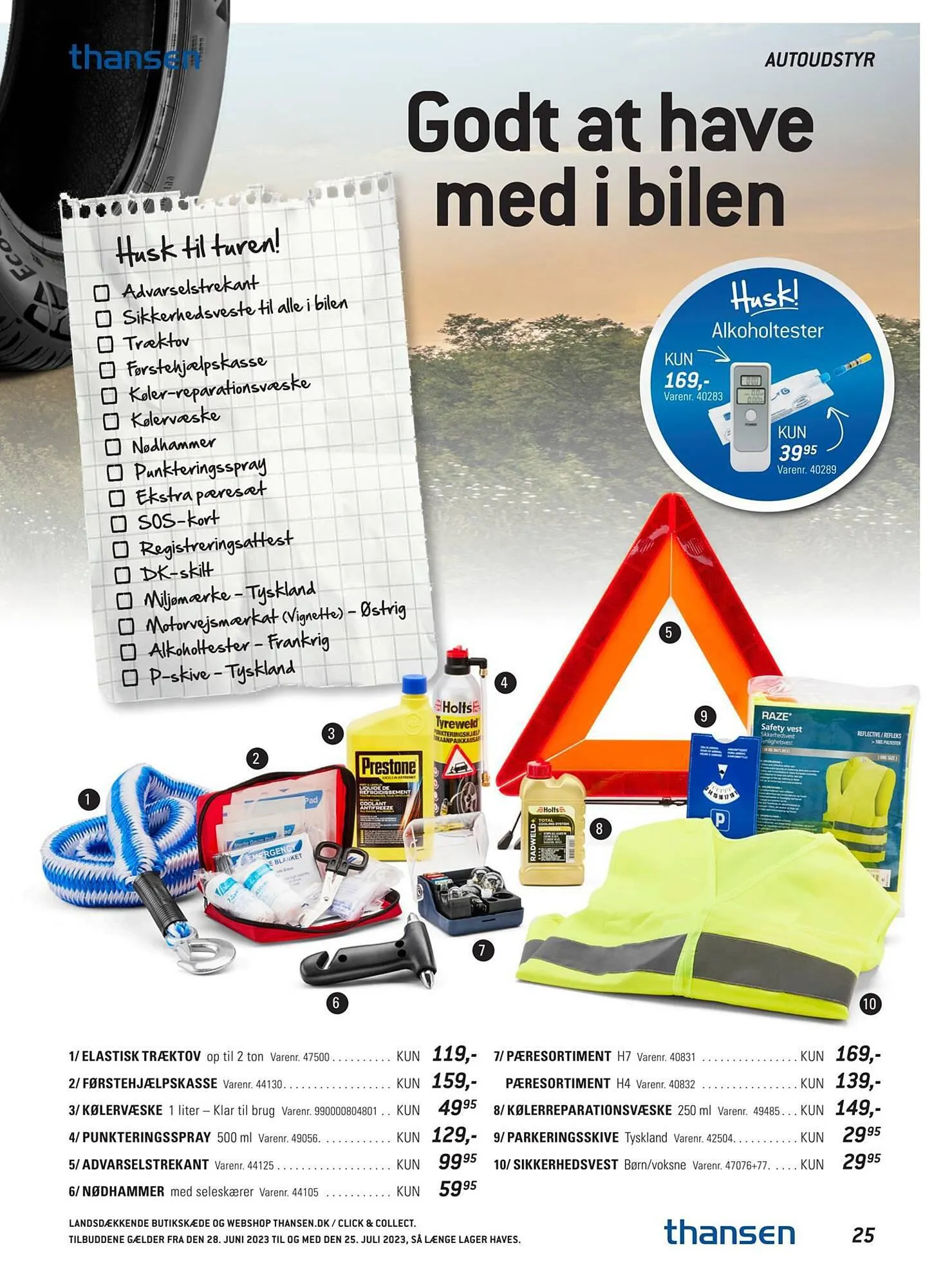 Thansen tilbudsavis Gyldig indtil 27. juni - 25. juli 2023 - tilbudsavis side 25