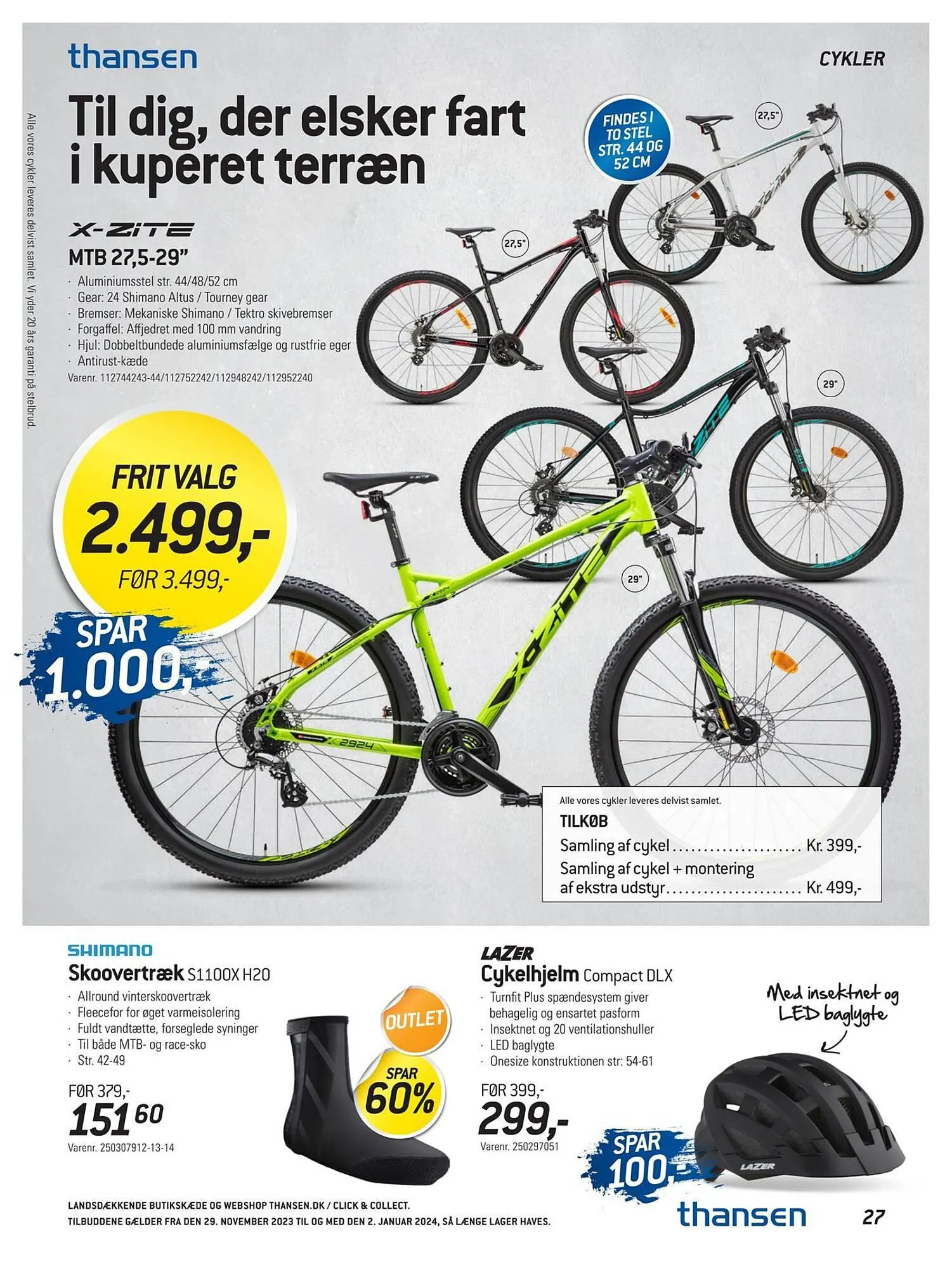 Thansen tilbudsavis Gyldig indtil 28. november - 2. januar 2024 - tilbudsavis side 27