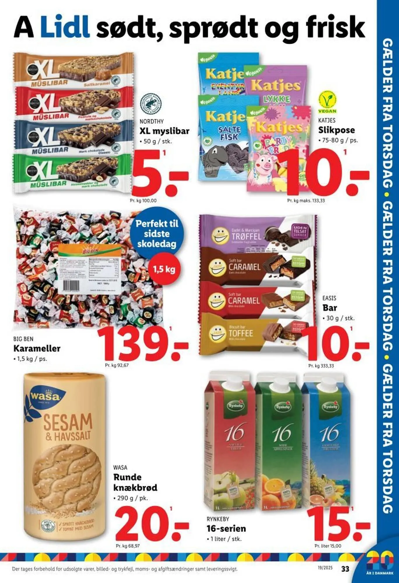 Lidl tilbudsavis Gyldig indtil 4. maj - 10. maj 2025 - tilbudsavis side 33