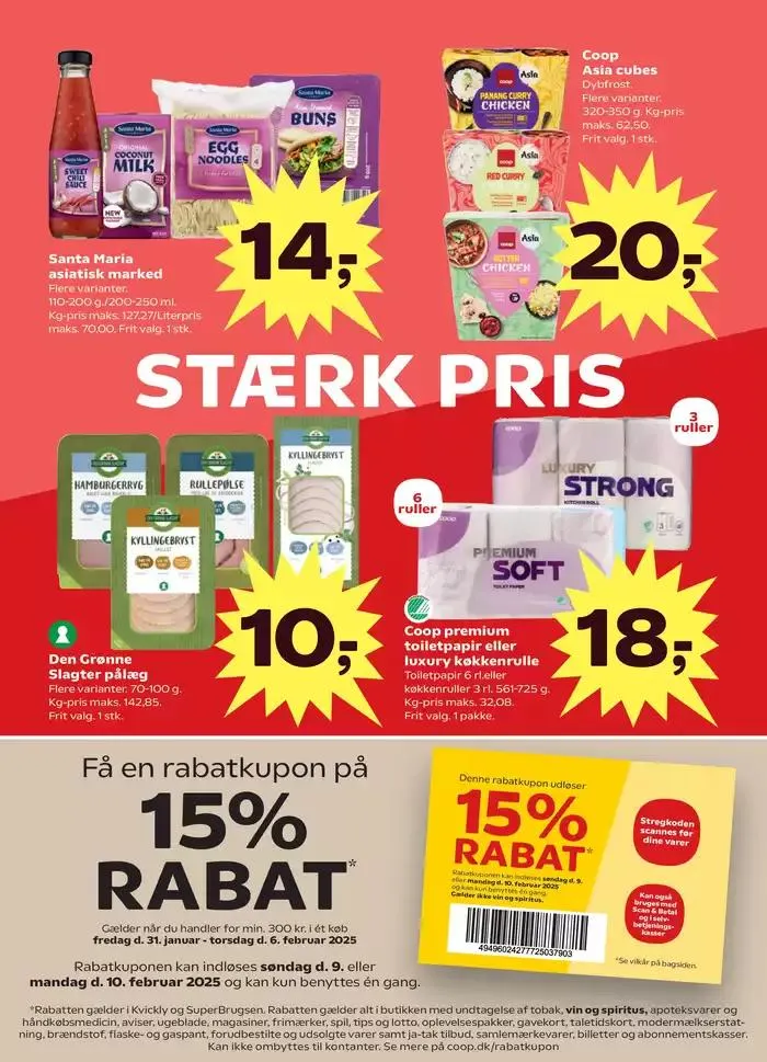 SuperBrugsen brochurer Gyldig indtil 30. januar - 6. februar 2025 - tilbudsavis side 4