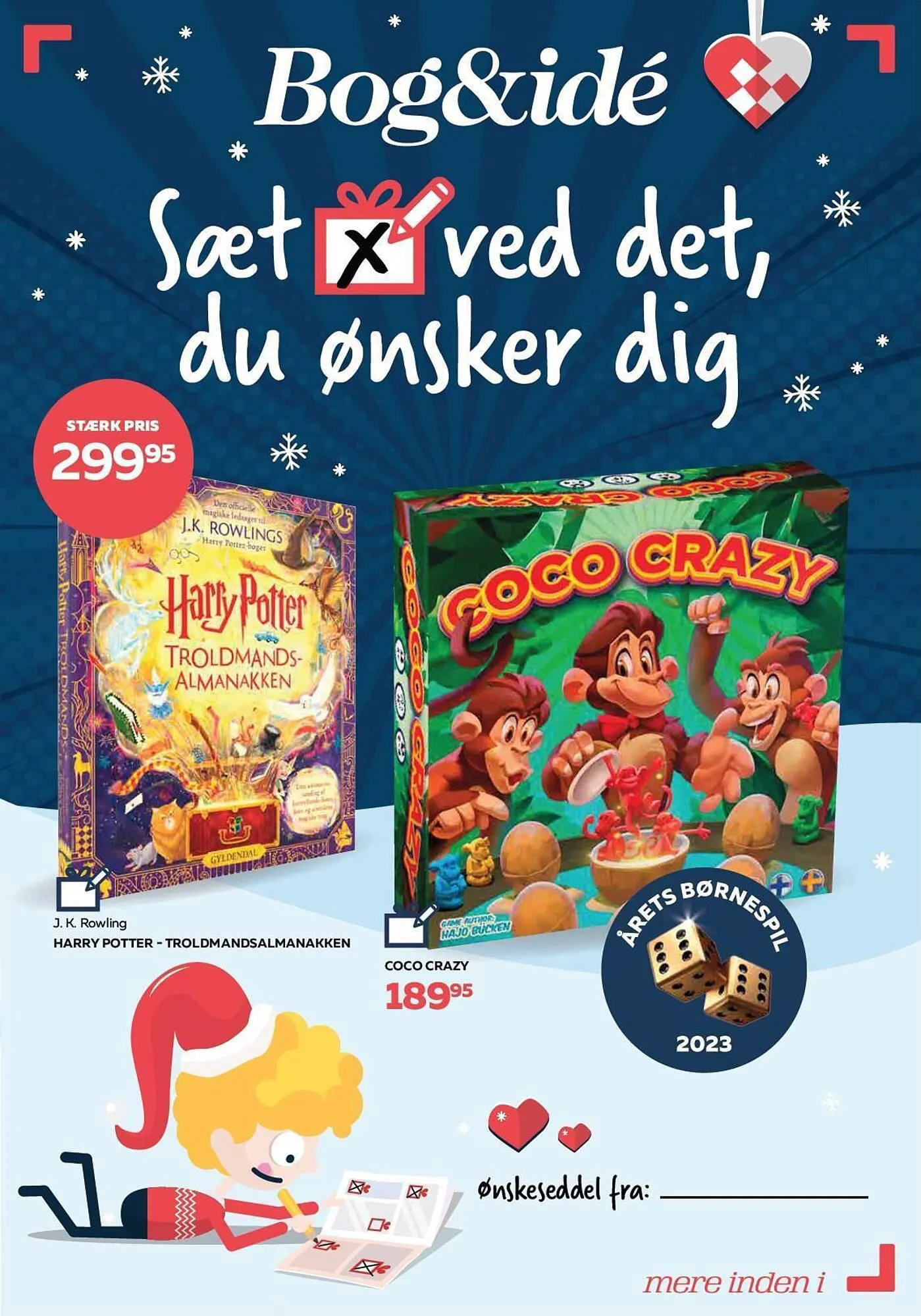 Bog & idé tilbudsavis Gyldig indtil 3. november - 24. december 2023 - tilbudsavis side 1