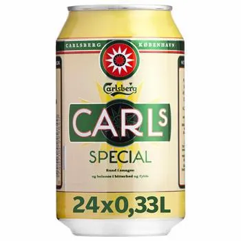 Carls Special - classic 4,4% øl, 24x33cl. dåse