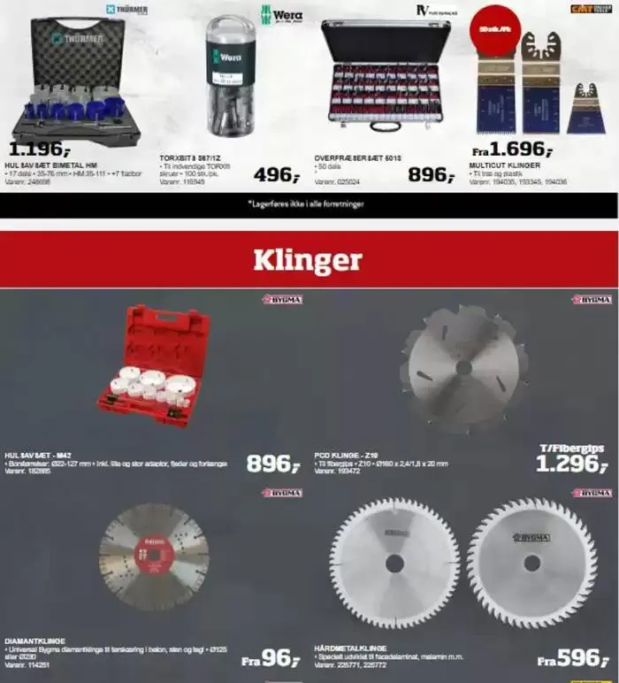 Elværktøj Avis Gyldig indtil 12. november - 12. januar 2025 - tilbudsavis side 39