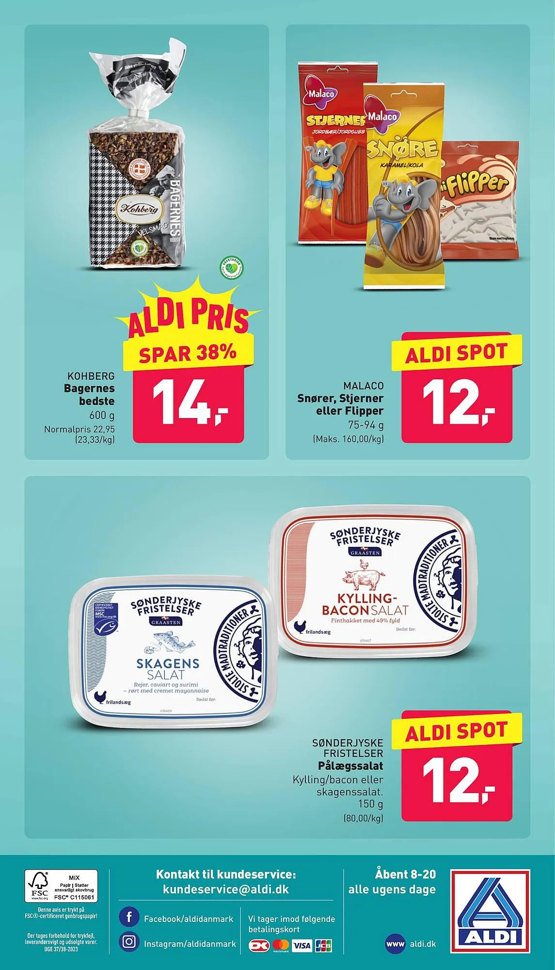 ALDI tilbudsavis Gyldig indtil 15. september - 21. september 2023 - tilbudsavis side 4