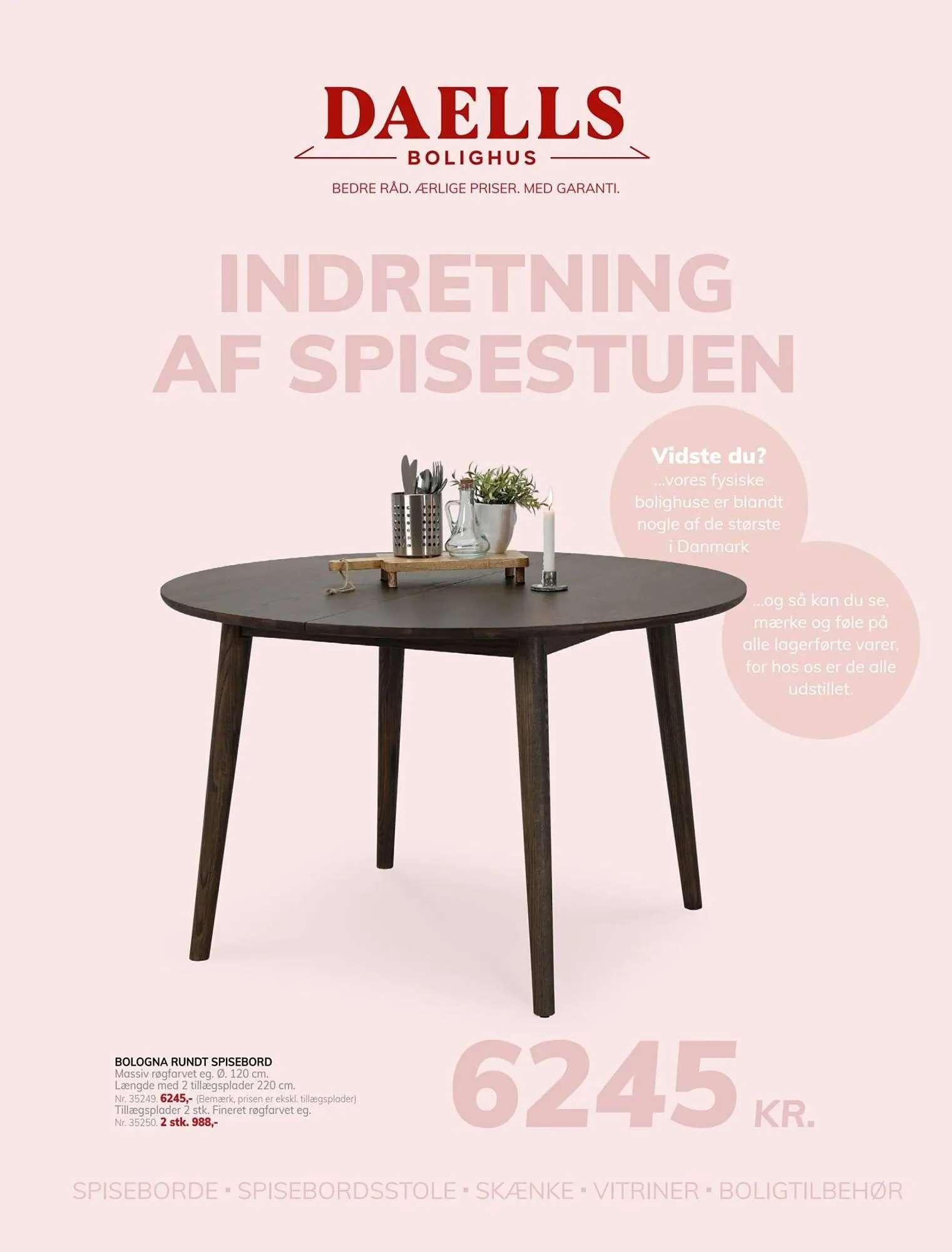 Daells Bolighus tilbudsavis Gyldig indtil 9. december - 26. maj 2025 - tilbudsavis side 1
