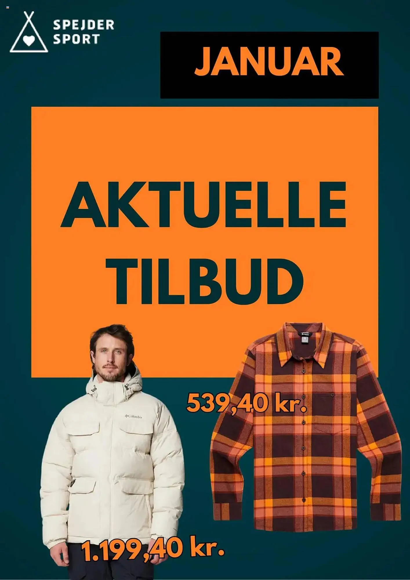 Spejder Sport tilbudsavis Gyldig indtil 16. januar - 15. februar 2025 - tilbudsavis side 1