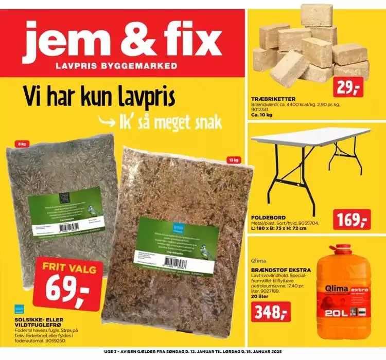 jem & fix Tilbudsavis - 1
