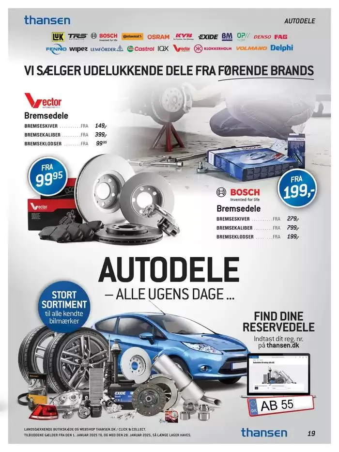 Aktuell kundeavis Thansen Gyldig indtil 1. januar - 28. januar 2025 - tilbudsavis side 19