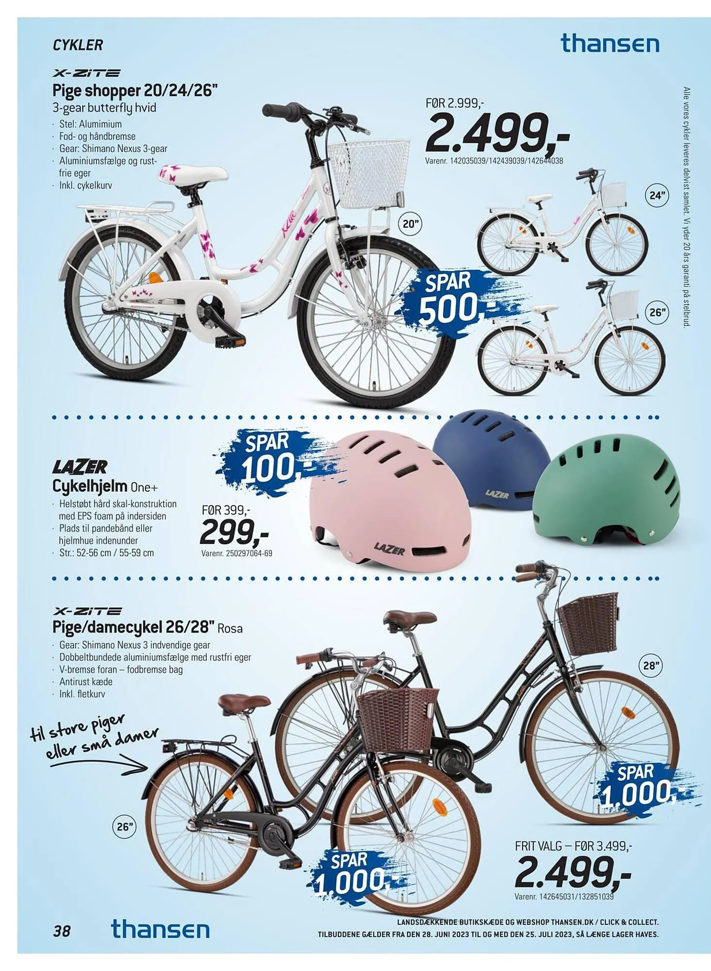 Thansen tilbudsavis Gyldig indtil 27. juni - 25. juli 2023 - tilbudsavis side 38