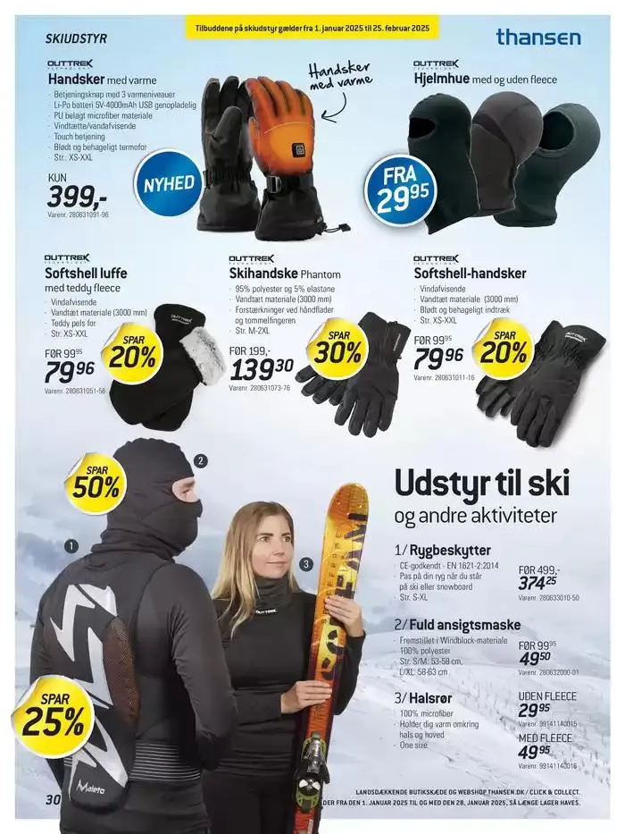 Aktuell kundeavis Thansen Gyldig indtil 1. januar - 28. januar 2025 - tilbudsavis side 30