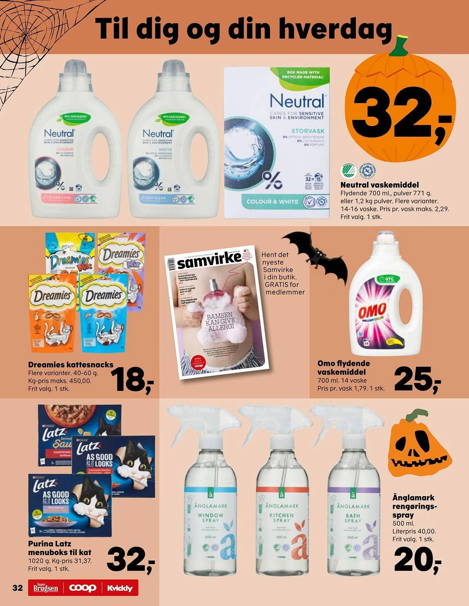 Kvickly tilbudsavis Gyldig indtil 28. september - 12. oktober 2023 - tilbudsavis side 32