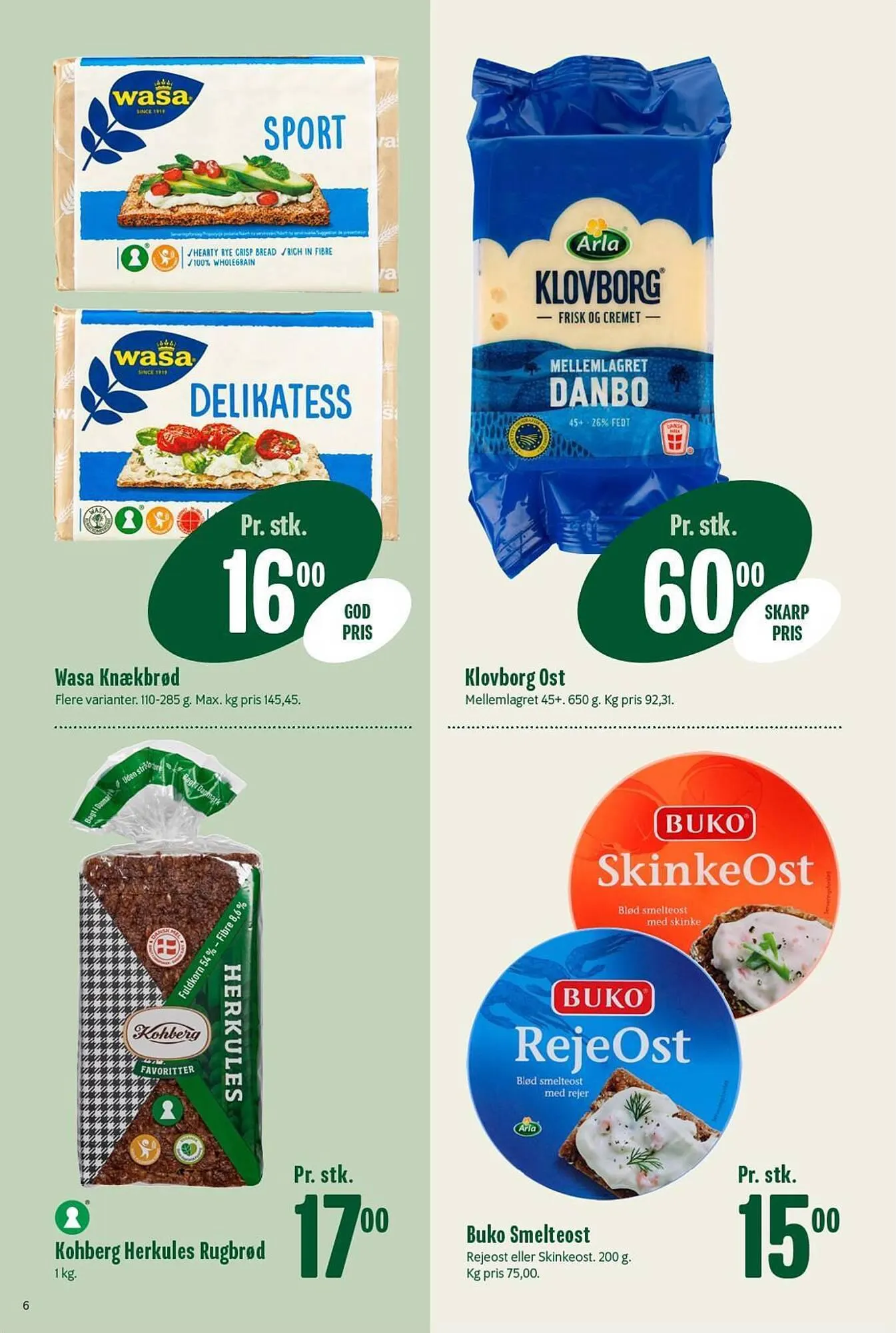 Min Købmand tilbudsavis Gyldig indtil 19. august - 25. august 2023 - tilbudsavis side 6