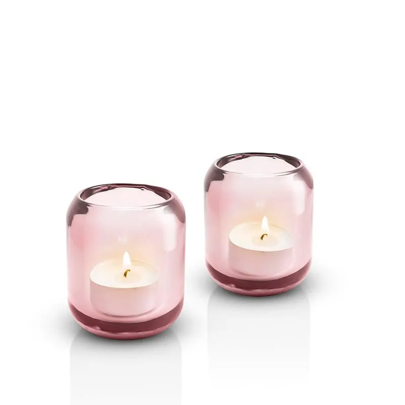 Eva Solo Acorn fyrfadsstager rose 2 stk.