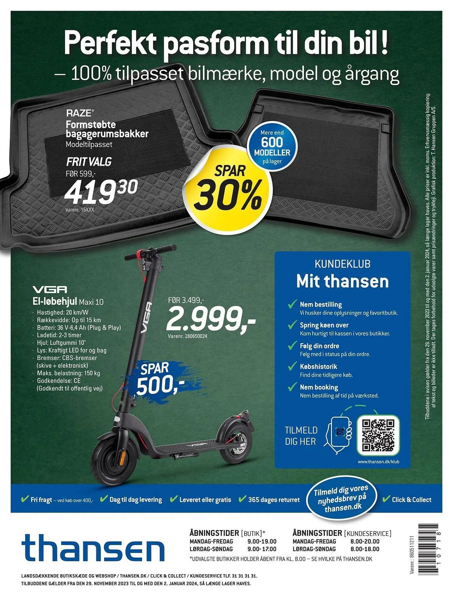 Thansen tilbudsavis Gyldig indtil 28. november - 2. januar 2024 - tilbudsavis side 48