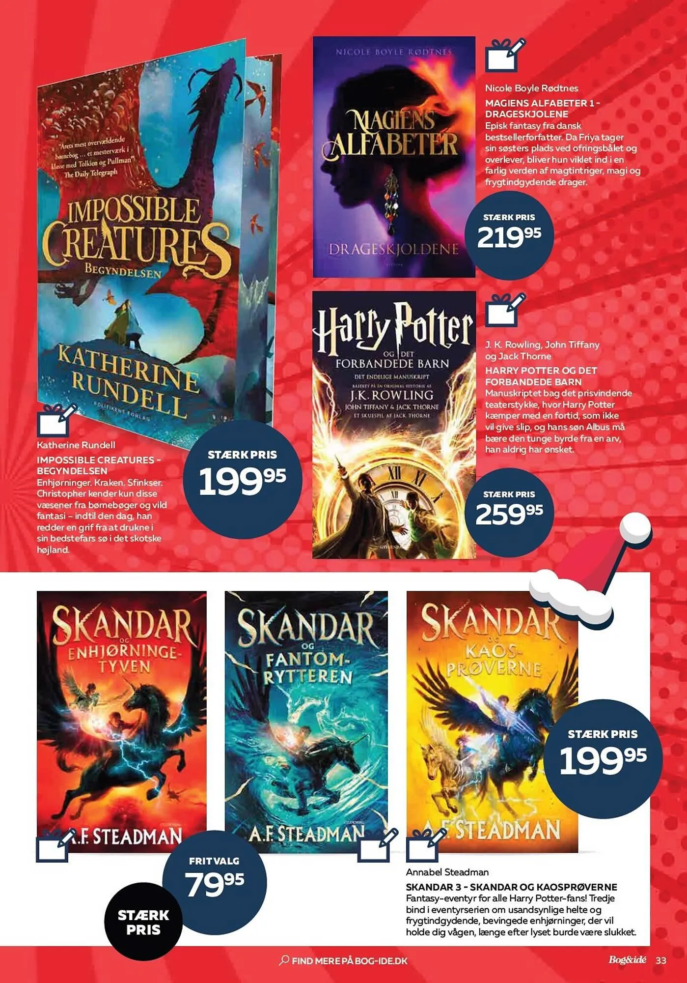 Bog & idé tilbudsavis Gyldig indtil 21. oktober - 23. december 2024 - tilbudsavis side 33