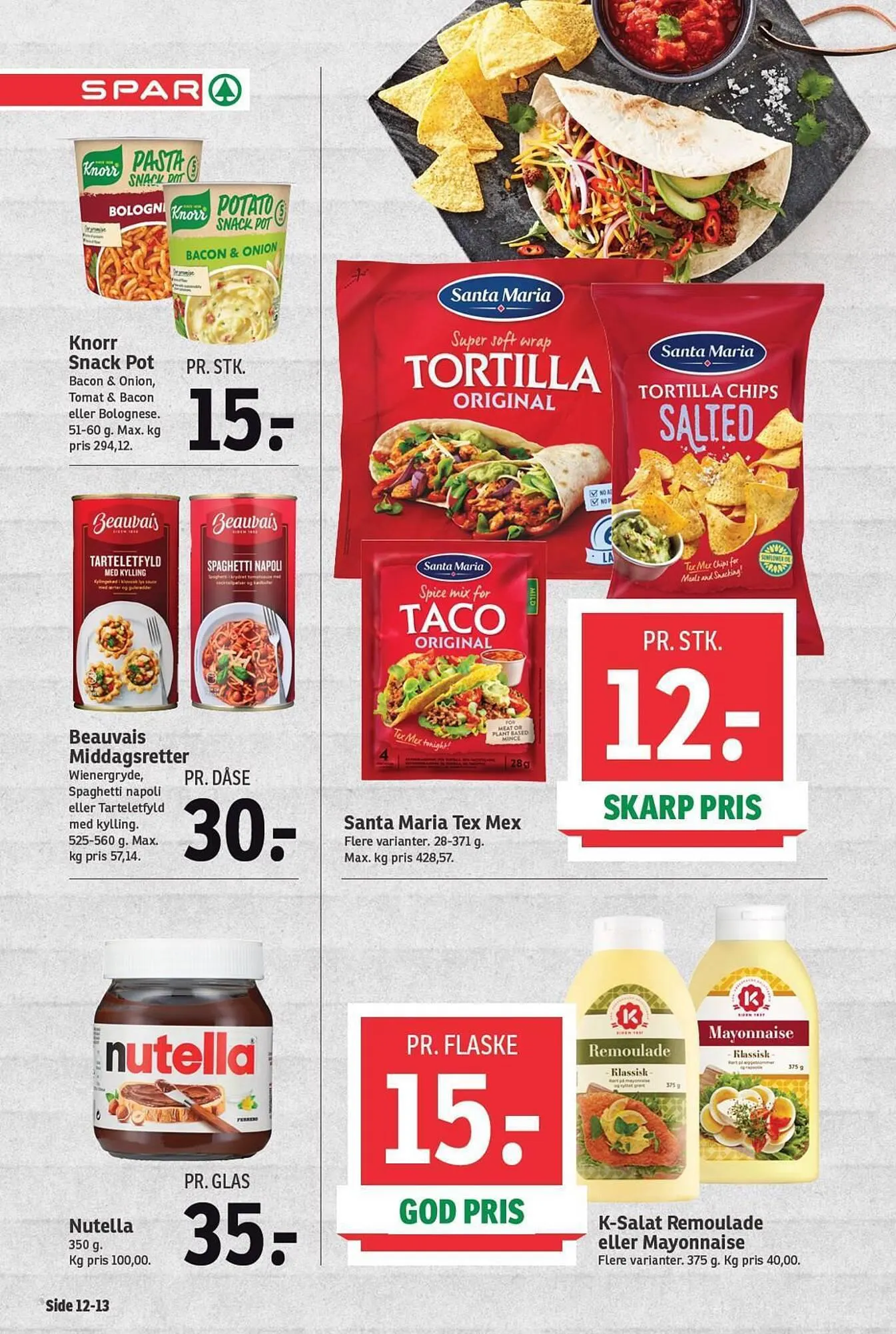 SPAR tilbudsavis Gyldig indtil 22. juli - 28. juli 2023 - tilbudsavis side 12