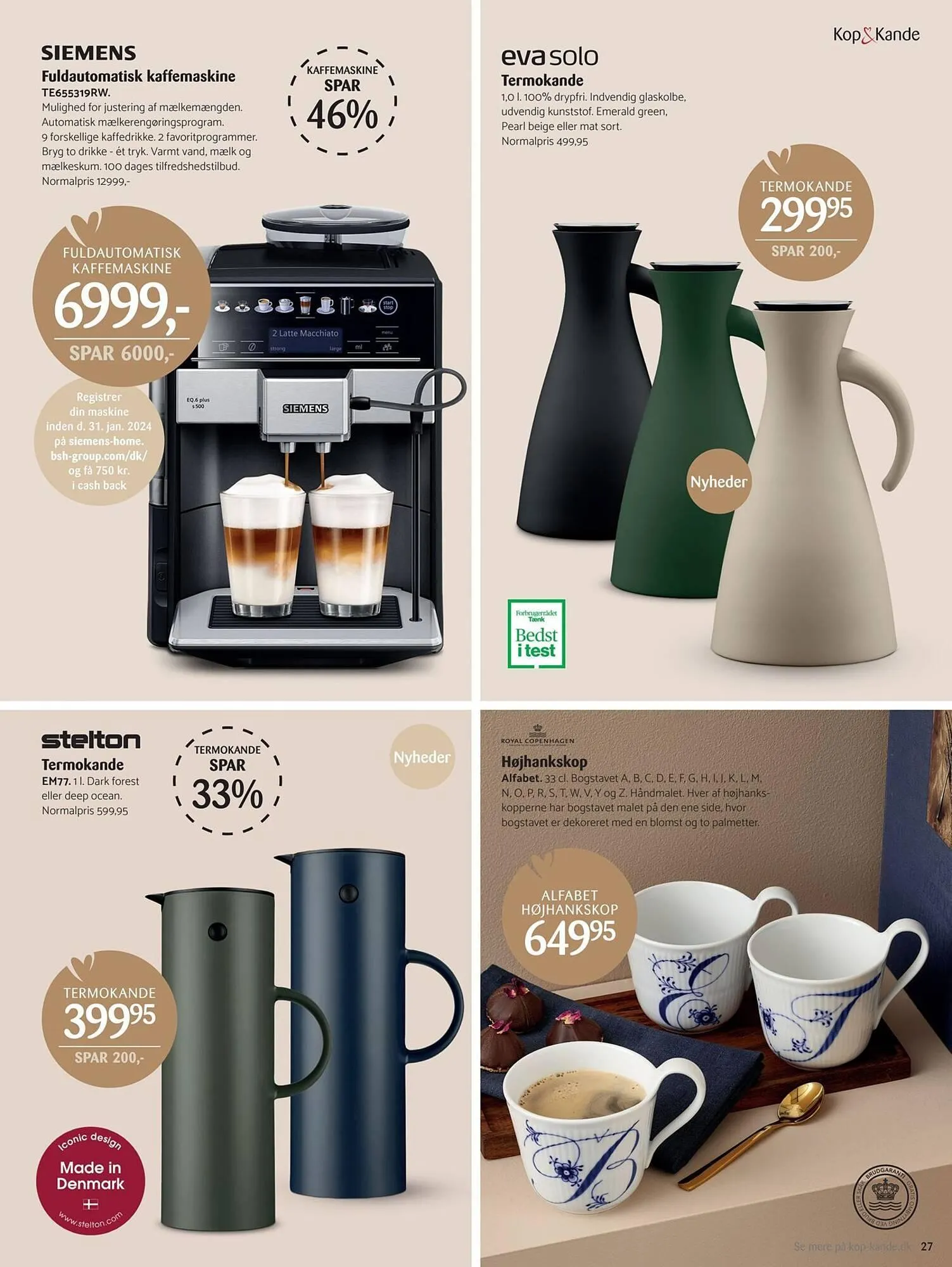 Kop & Kande tilbudsavis Gyldig indtil 7. december - 14. december 2023 - tilbudsavis side 27