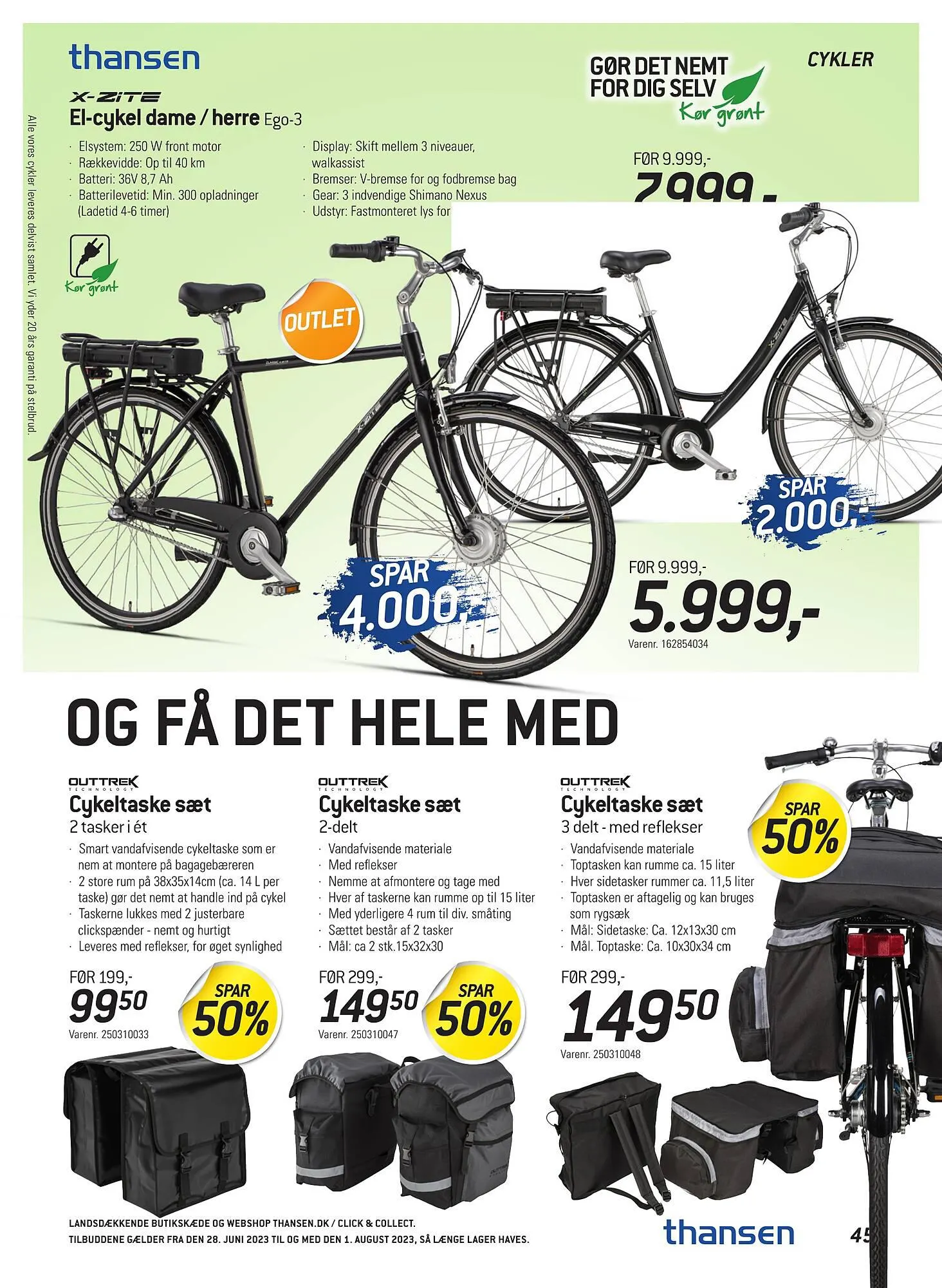 Thansen tilbudsavis Gyldig indtil 28. juni - 1. august 2023 - tilbudsavis side 45