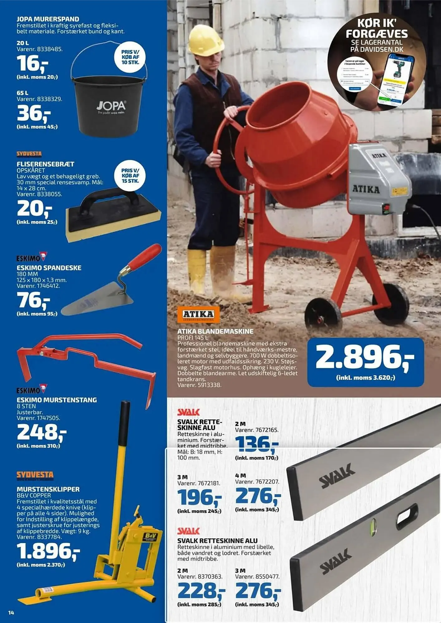 Davidsen tilbudsavis Gyldig indtil 8. juni - 16. august 2023 - tilbudsavis side 14