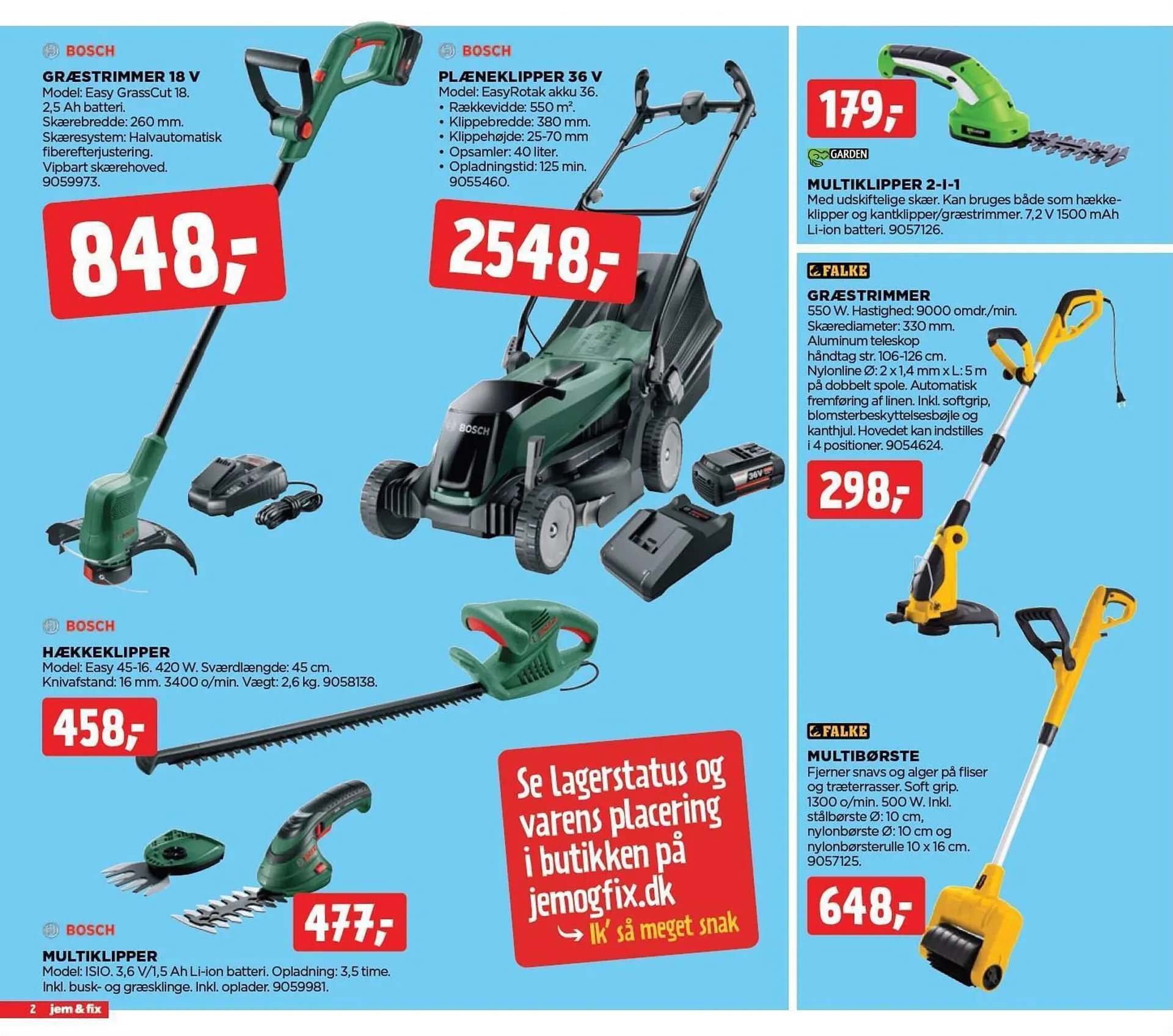 jem & fix tilbudsavis Gyldig indtil 16. juli - 22. juli 2023 - tilbudsavis side 2