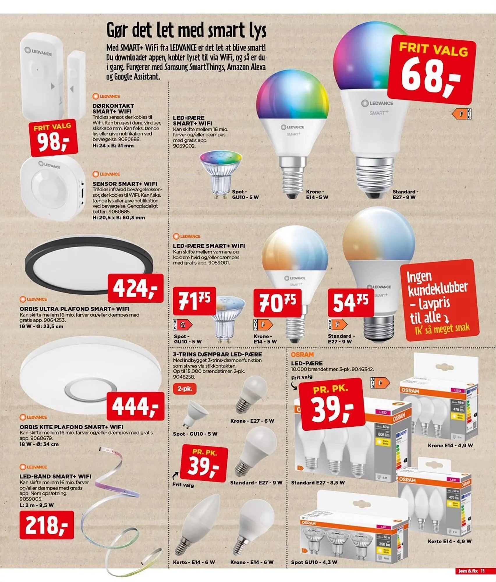 jem & fix tilbudsavis Gyldig indtil 26. november - 2. december 2023 - tilbudsavis side 15