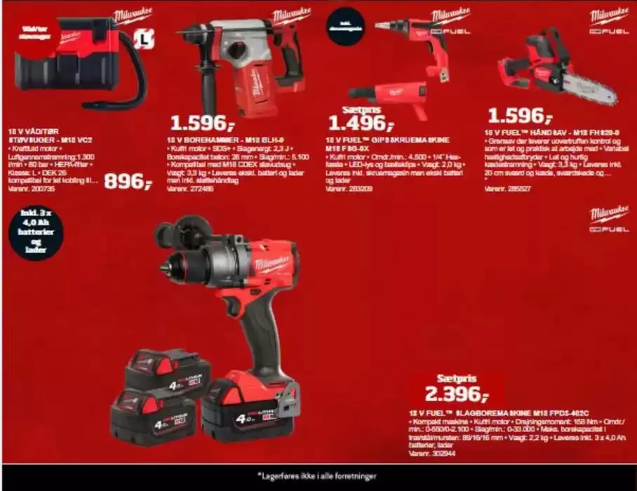 Elværktøj Avis Gyldig indtil 12. november - 12. januar 2025 - tilbudsavis side 36