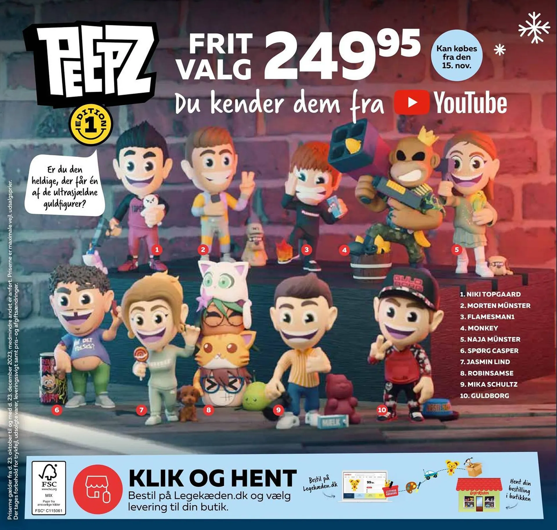 Legekæden tilbudsavis Gyldig indtil 22. oktober - 23. december 2023 - tilbudsavis side 100
