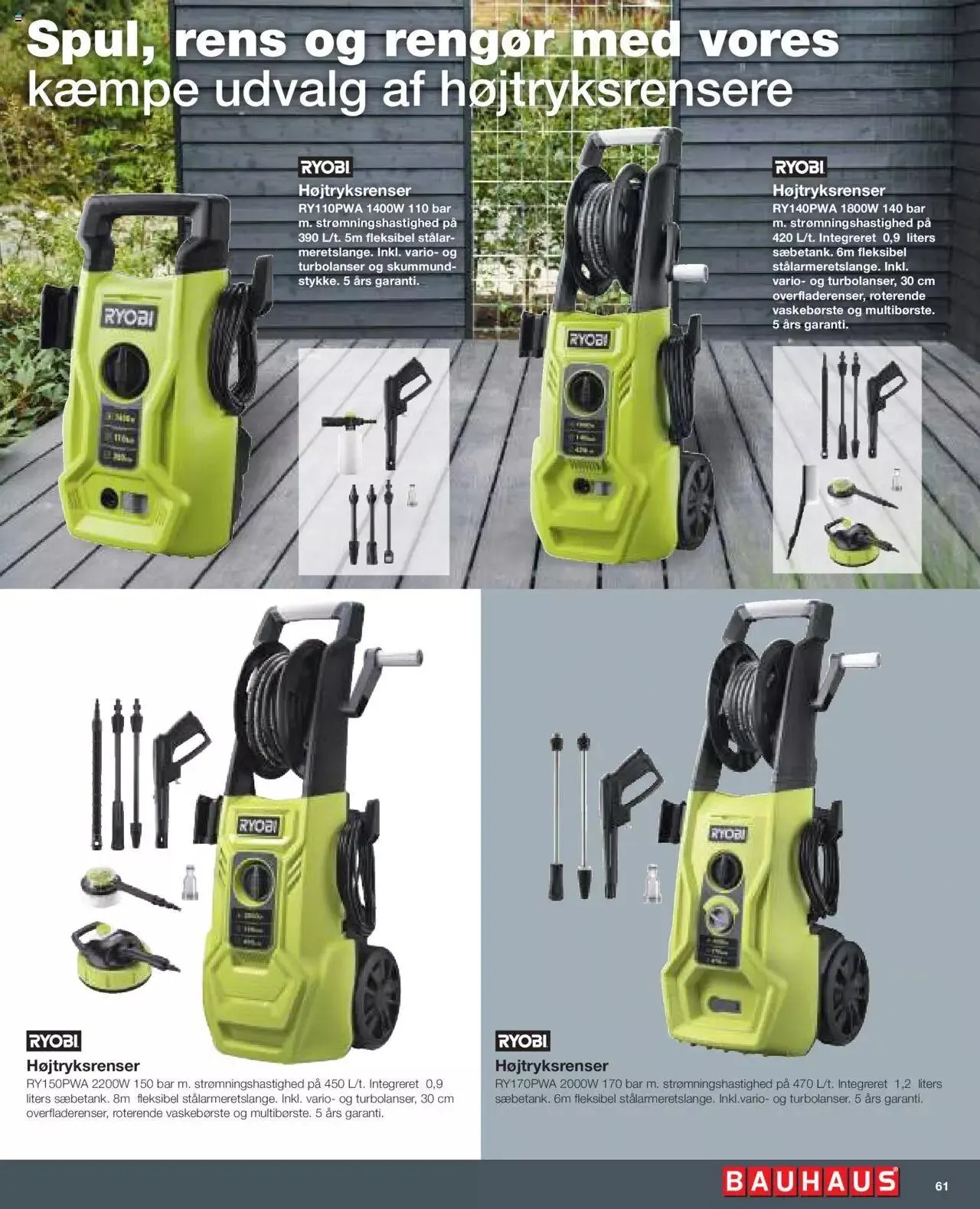 Bauhaus - Tilbudsavis Gyldig indtil 1. maj - 31. december 2023 - tilbudsavis side 61