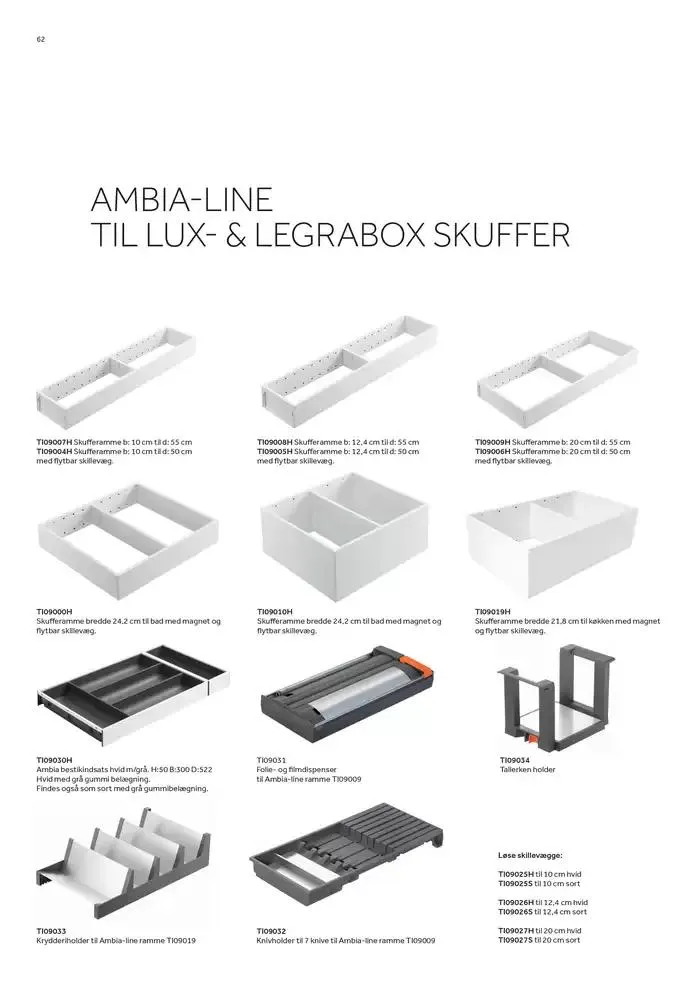 Tilbehørskatalog Gyldig indtil 7. januar - 31. december 2025 - tilbudsavis side 64