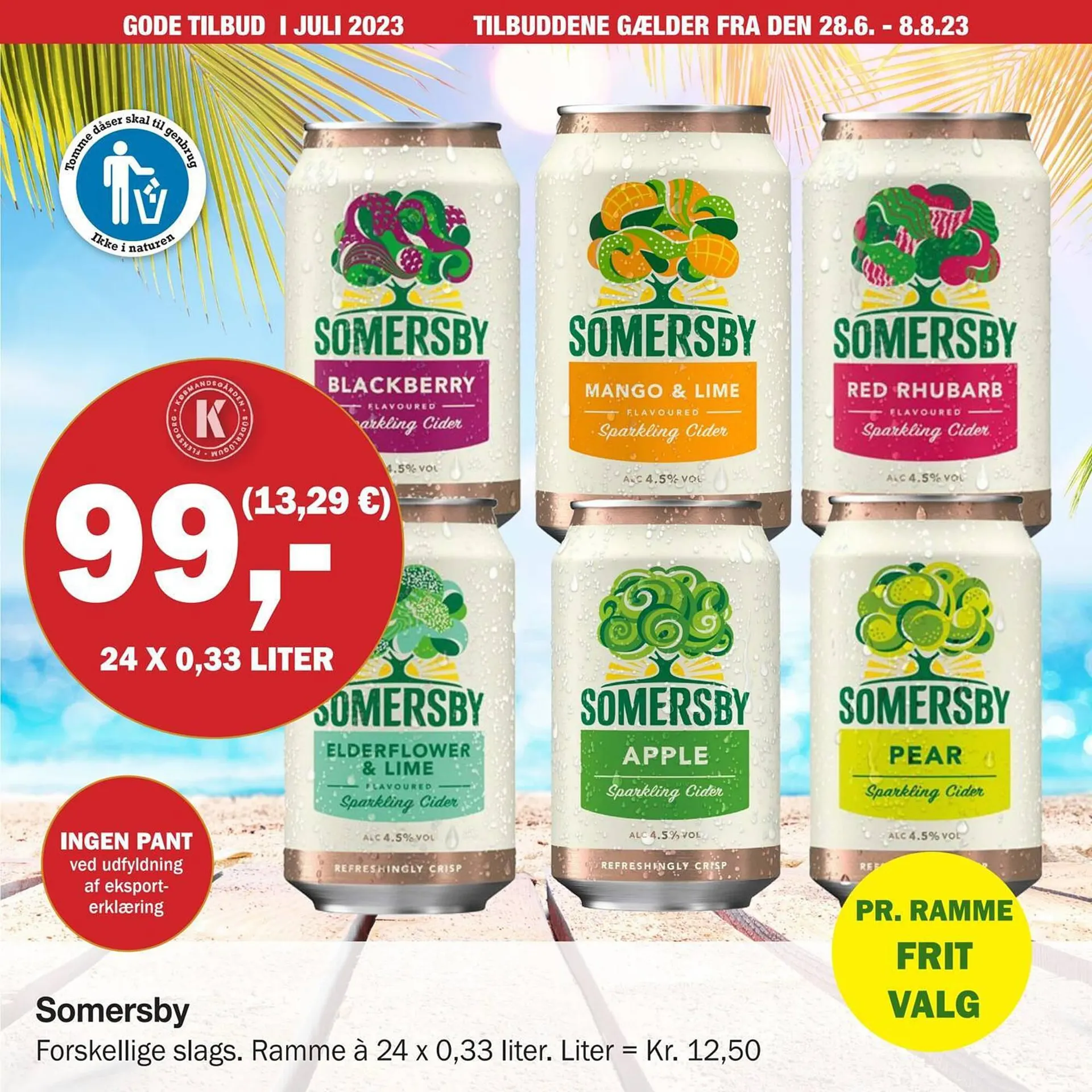 Købmandsgården tilbudsavis Gyldig indtil 27. juni - 8. august 2023 - tilbudsavis side 7