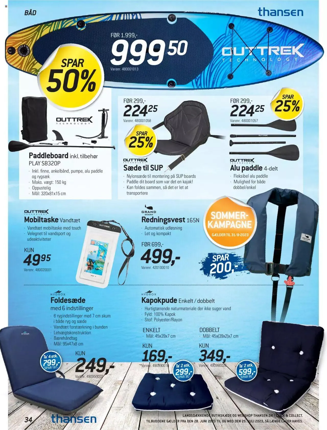 Thansen - Tilbudsavis Gyldig indtil 28. juni - 1. august 2023 - tilbudsavis side 34