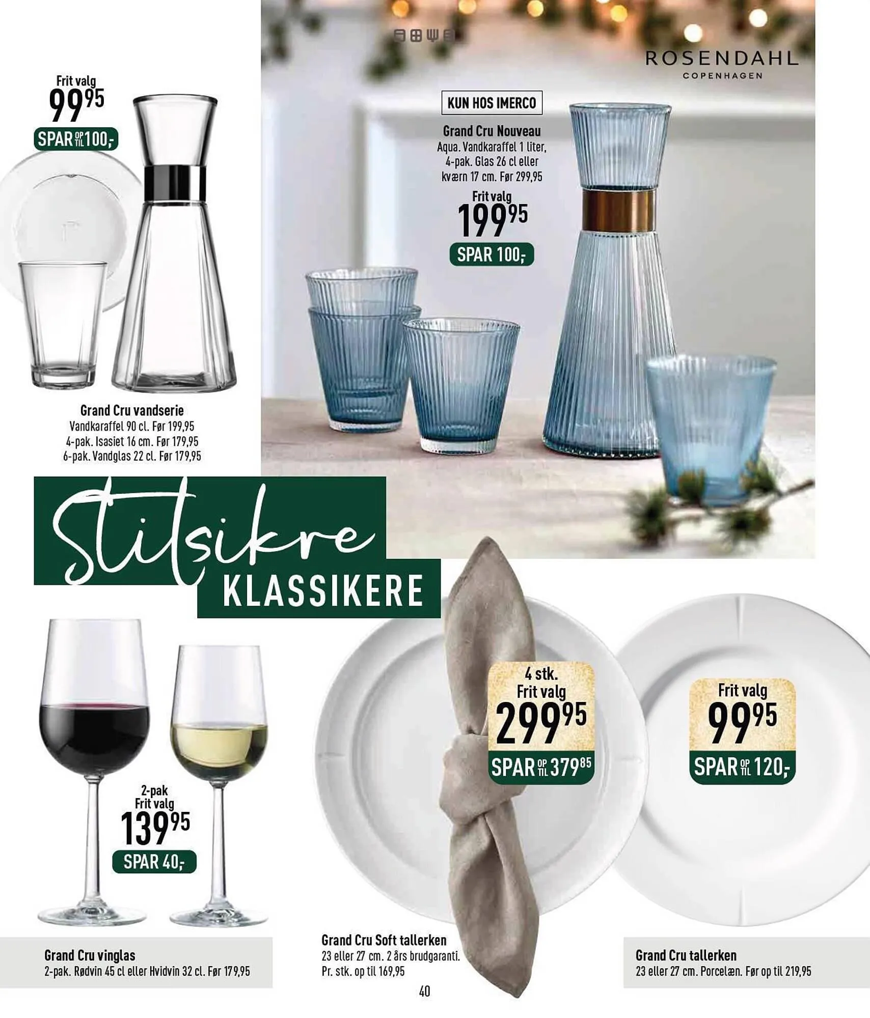 Imerco tilbudsavis Gyldig indtil 20. oktober - 23. december 2023 - tilbudsavis side 40