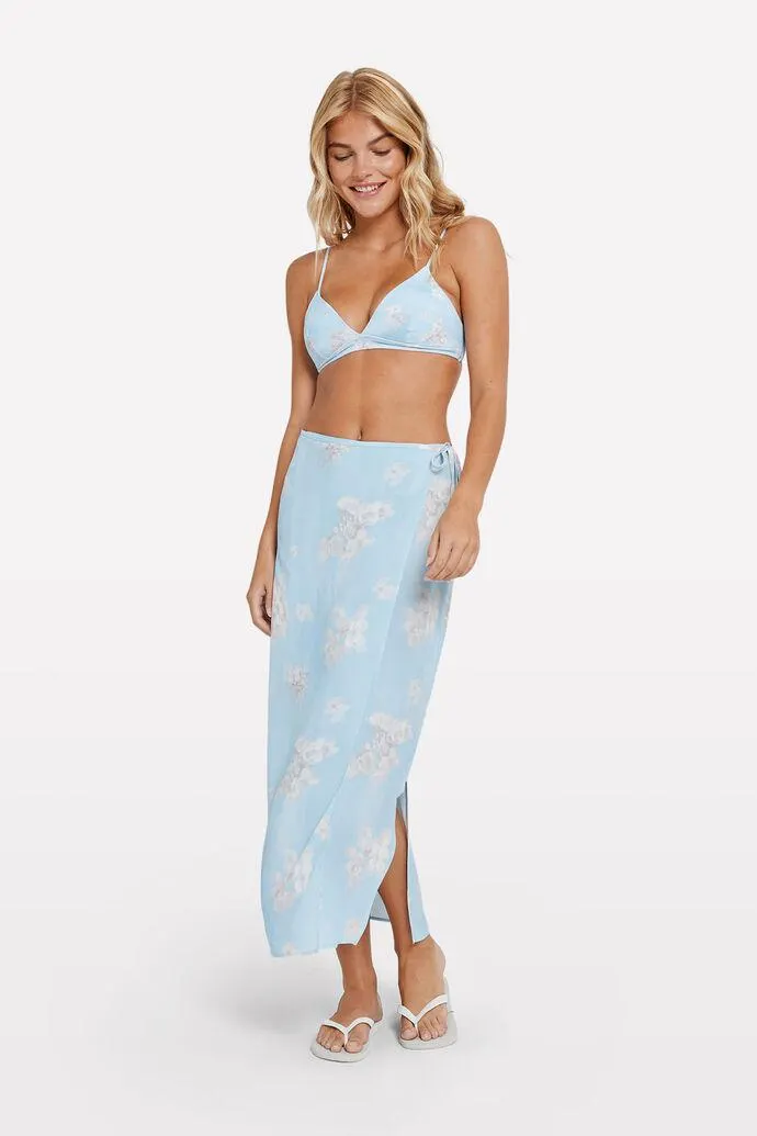 ENWATERMELON MIDI SKIRT AOP 7014