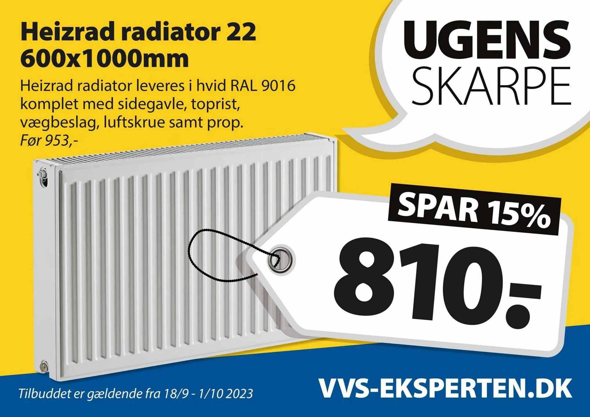 VVS Eksperten tilbudsavis Gyldig indtil 18. september - 1. oktober 2023 - tilbudsavis side 3