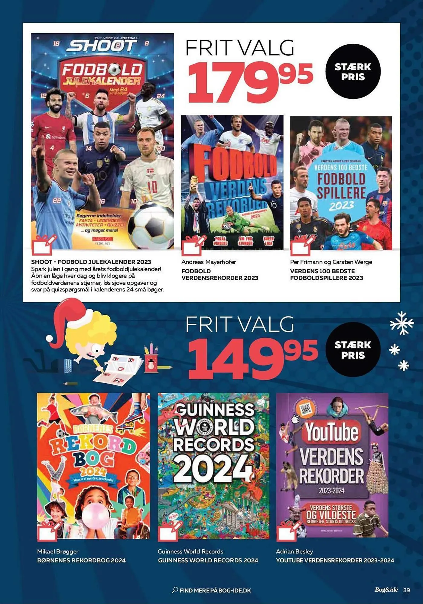 Bog & idé tilbudsavis Gyldig indtil 3. november - 24. december 2023 - tilbudsavis side 39