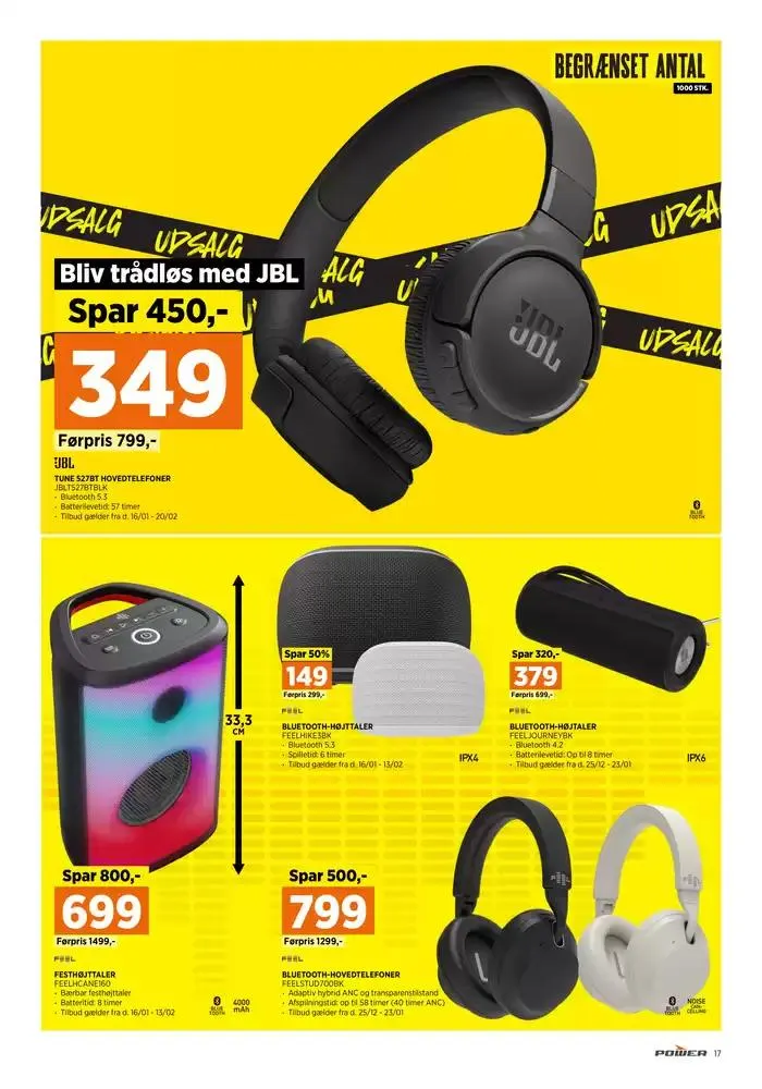 Angebote Power Gyldig indtil 23. januar - 6. februar 2025 - tilbudsavis side 17