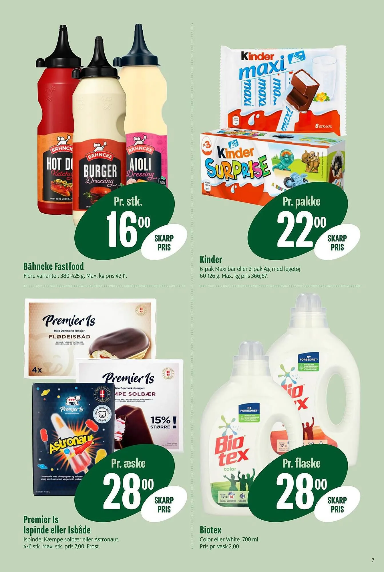 Min Købmand tilbudsavis Gyldig indtil 14. juli - 21. juli 2023 - tilbudsavis side 7