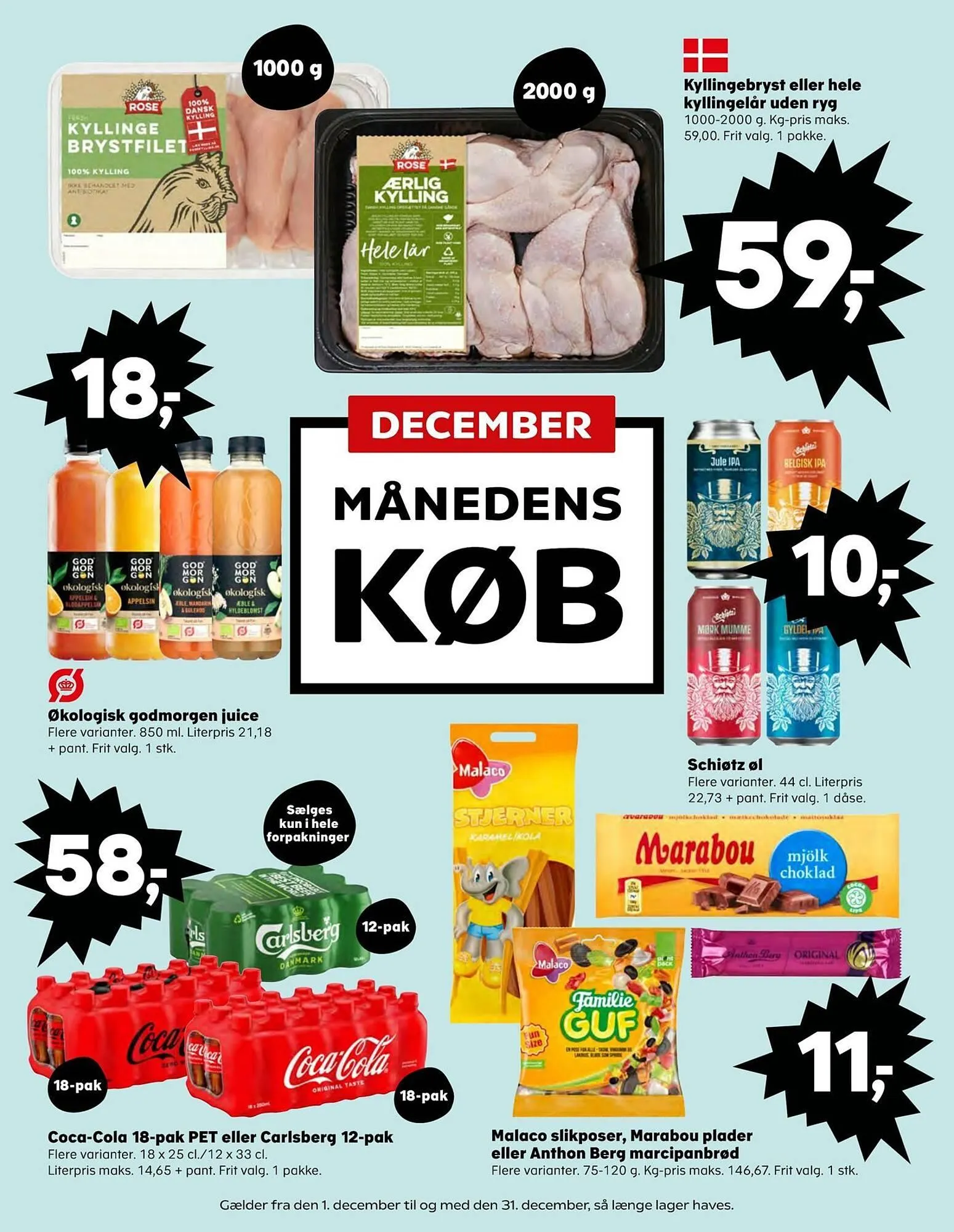 SuperBrugsen tilbudsavis Gyldig indtil 7. december - 14. december 2023 - tilbudsavis side 2