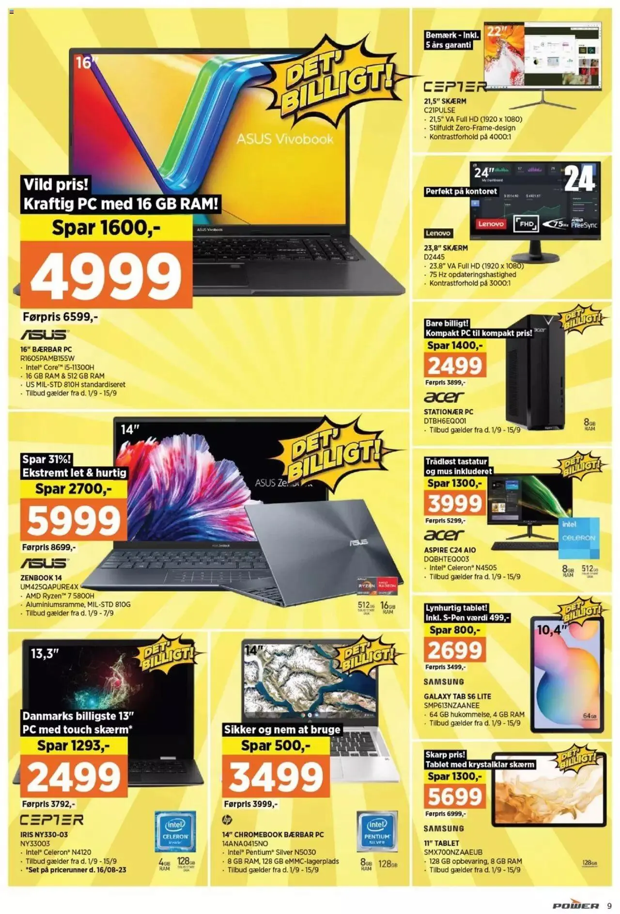 Power - Tilbudsavis Gyldig indtil 8. september - 14. september 2023 - tilbudsavis side 9