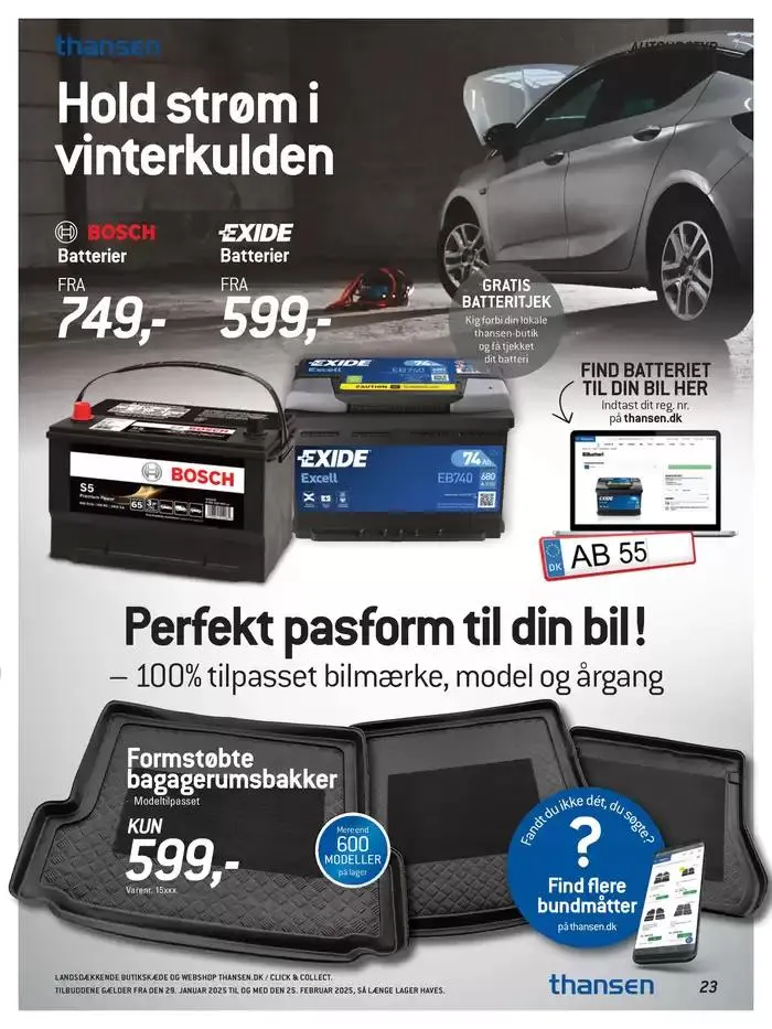 Aktuell kundeavis Thansen Gyldig indtil 29. januar - 25. februar 2025 - tilbudsavis side 23